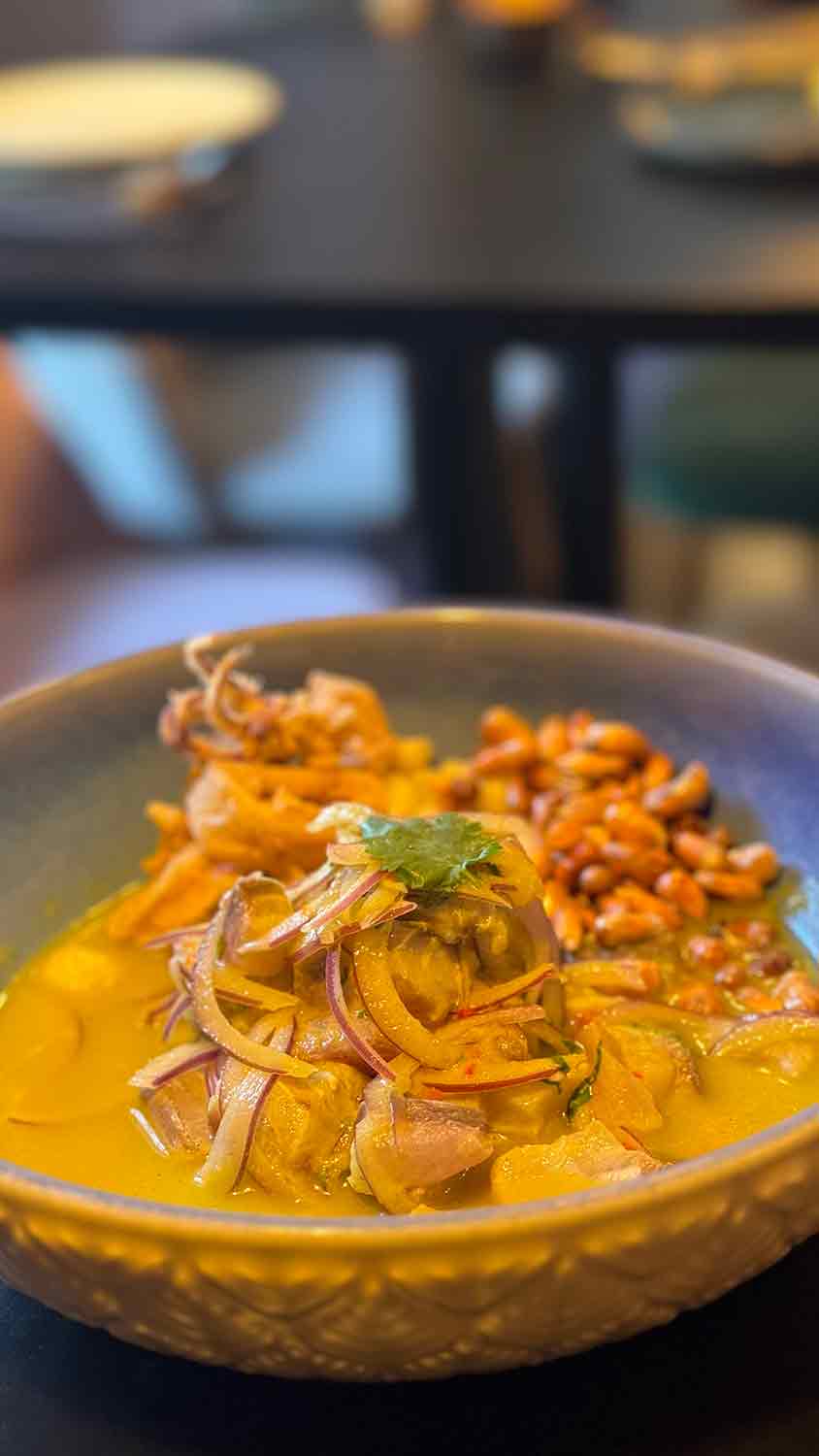 ceviche de corvina