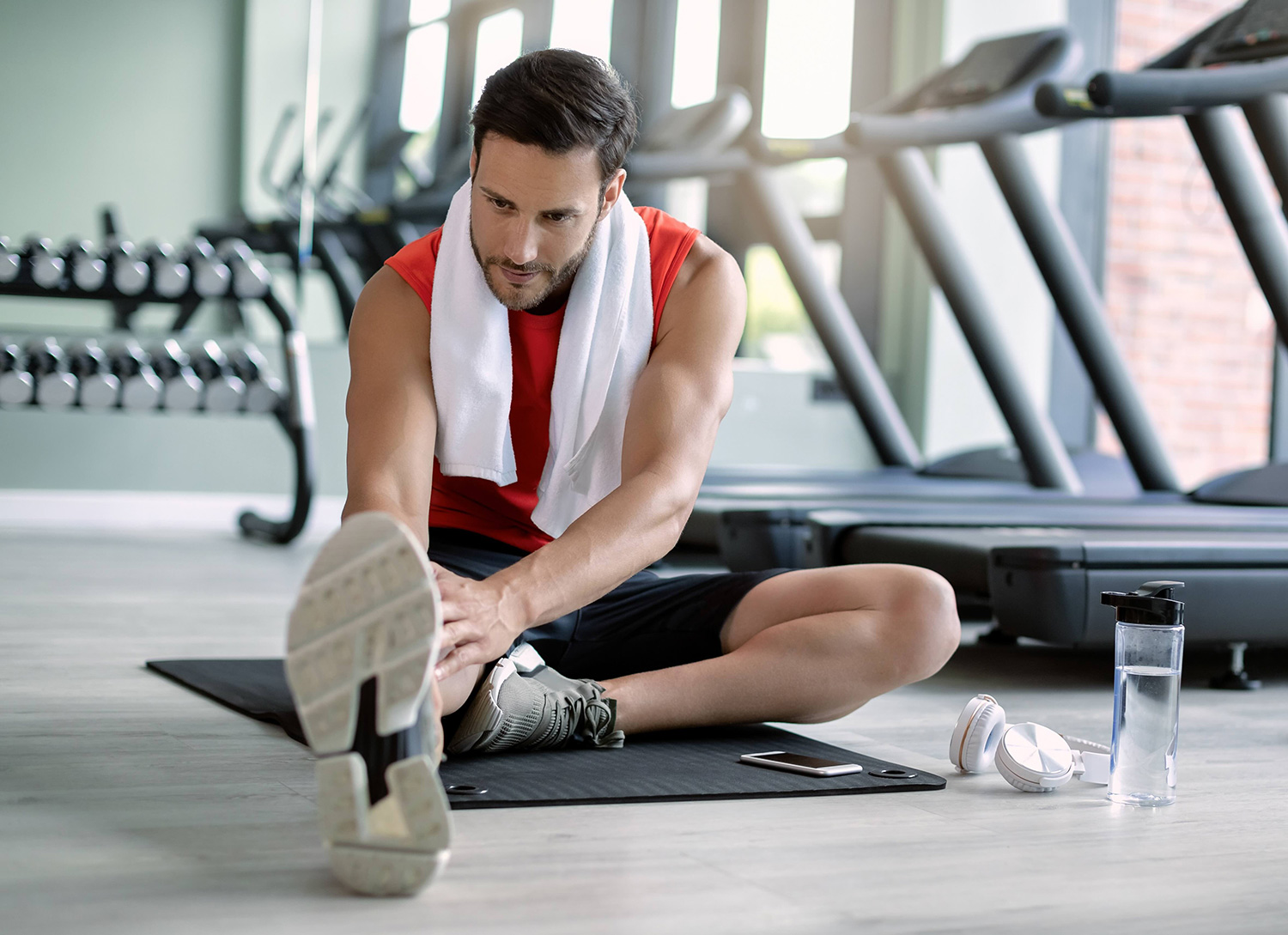 Dolor rodilla gimnasio