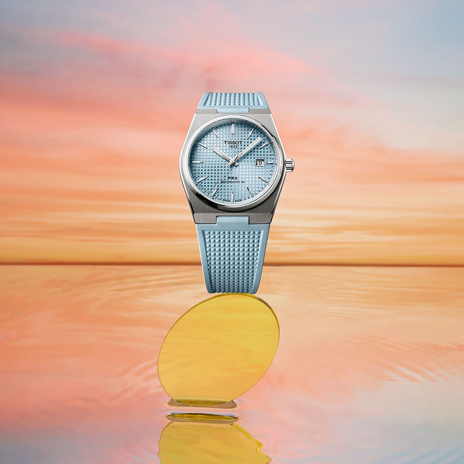 TISSOT PRX Powermatic 80 Ice Blue