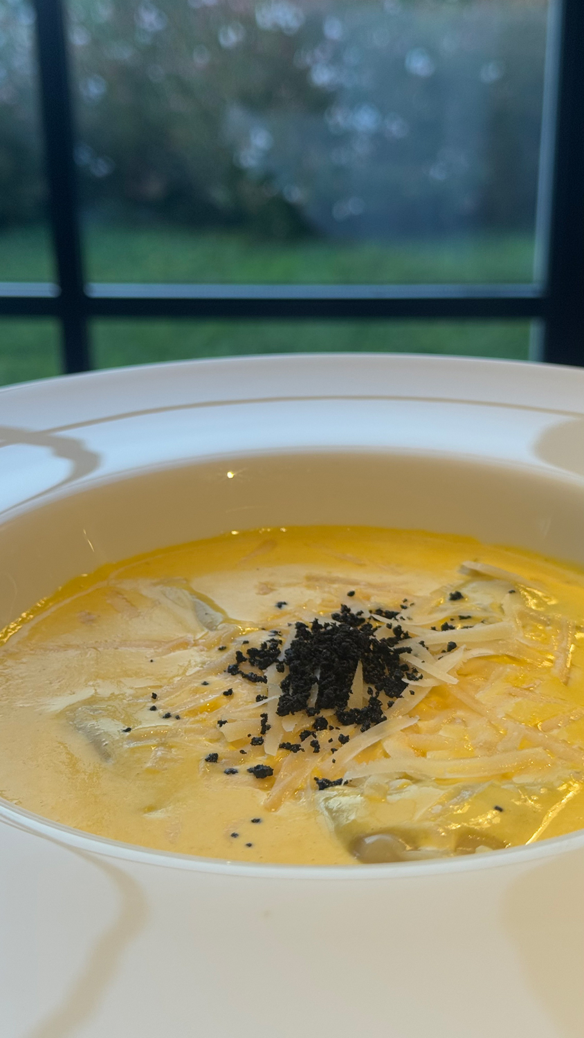 raviolis de centollo