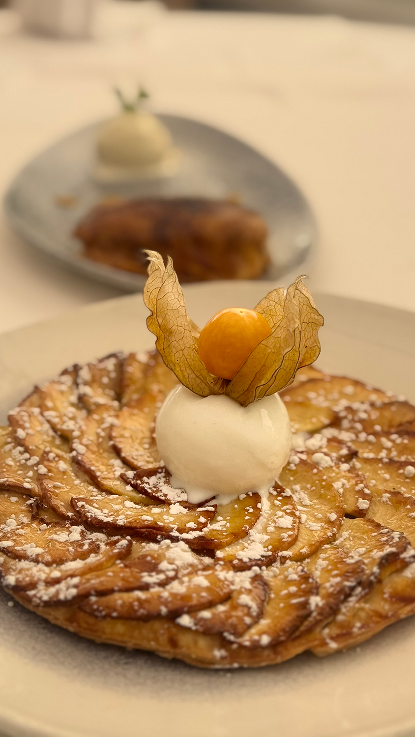 Tarta fina de manzana